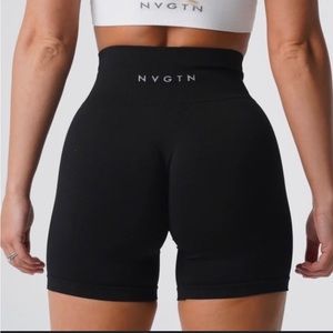 NVGTN Black Biker Shorts. Never Worn.
